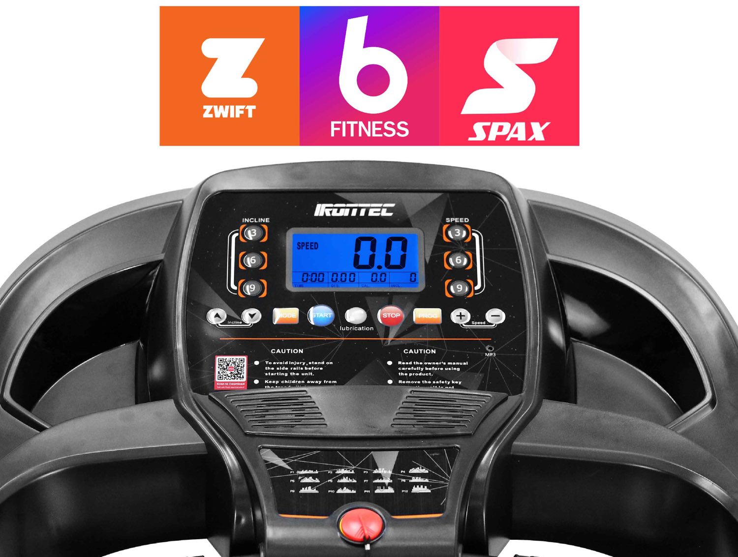 ลู่วิ่งไฟฟ้า-duo-zwift-bx19